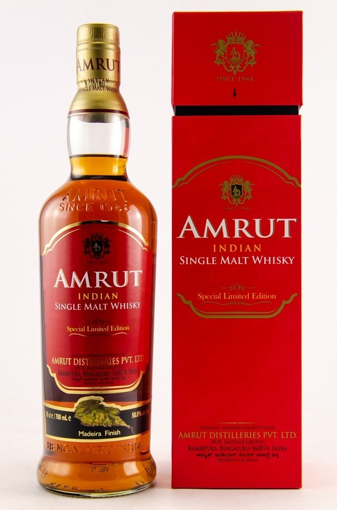 Amrut Madeira Finish Limited Edition Batch #01, 50%