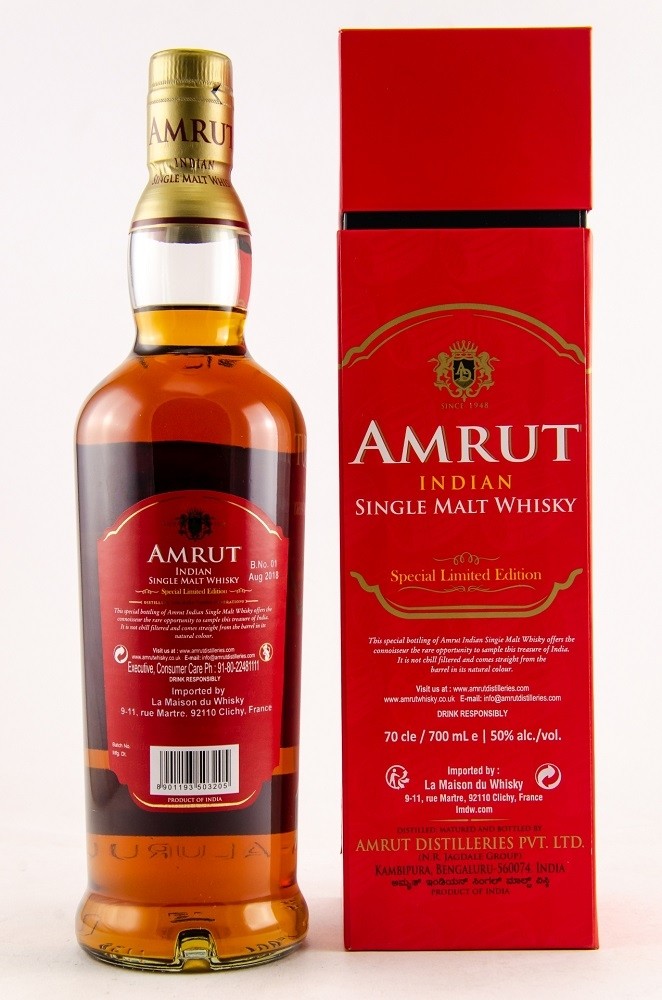 Amrut Madeira Finish Limited Edition Batch #01, 50%