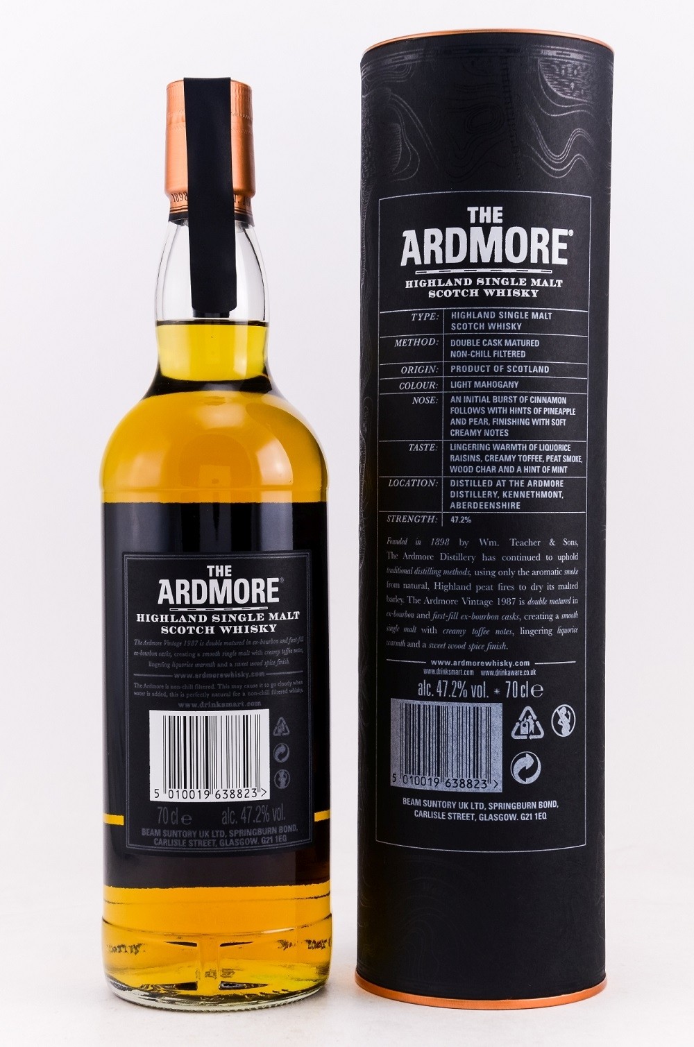 Ardmore 30 Jahre, Vintage 1987, 47,2%