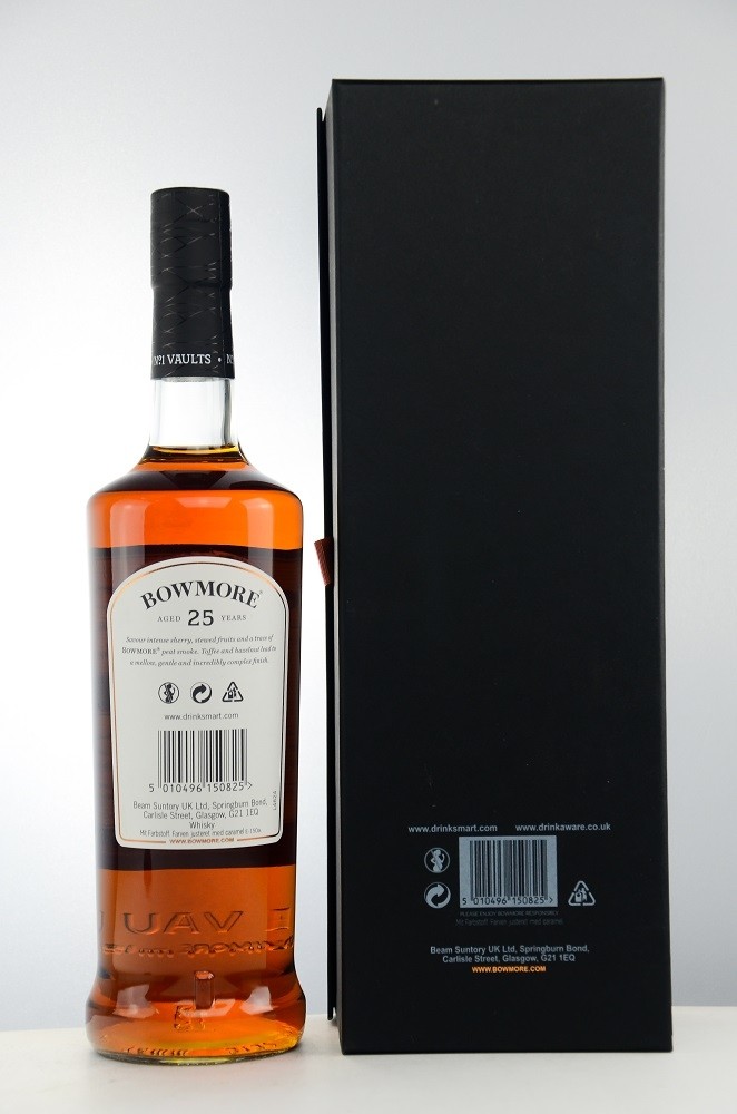 Bowmore 25 Jahre neues Design