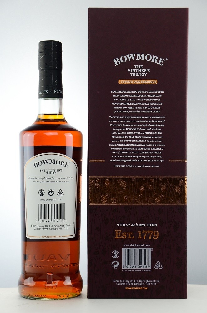 Bowmore 26 Jahre Frensch Oak, 48,7% Vintners Trilogy