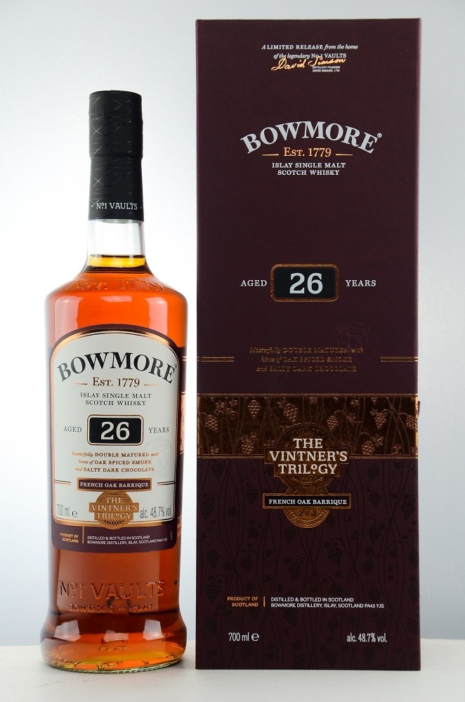 Bowmore 26 Jahre Frensch Oak, 48,7% Vintners Trilogy