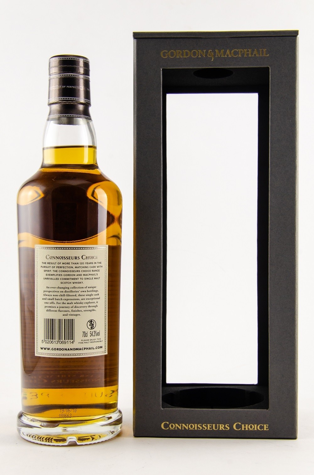 Glenturret 2005/2018 13 Jahre, 54,3%, Gordon&MacPhail (Connoisseurs Choice Cask Strength)