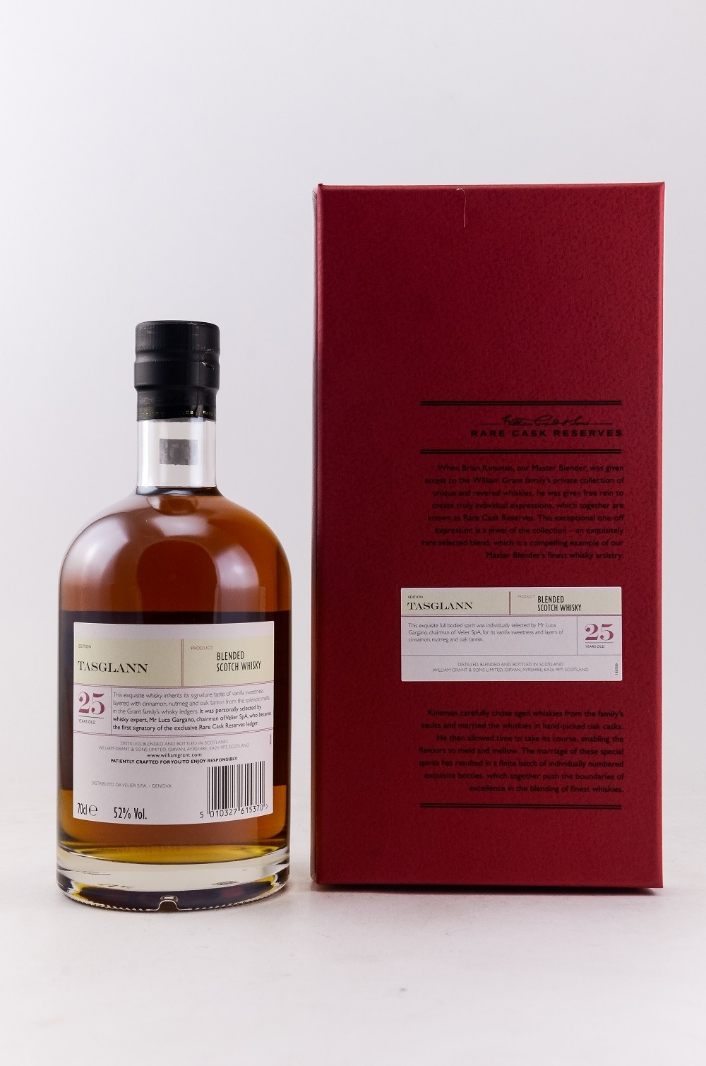 William Grant & Sons, Rare Cask Reserve Tasglann, Blended - 25 Jahr, 52,0%