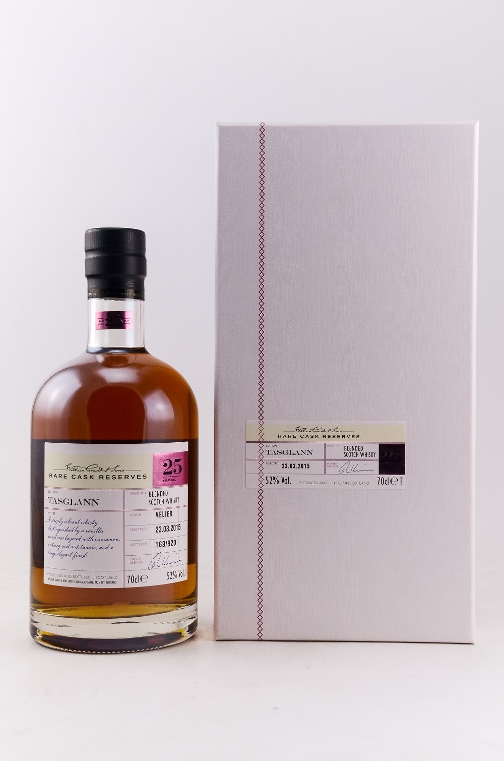 William Grant & Sons, Rare Cask Reserve Tasglann, Blended - 25 Jahr, 52,0%