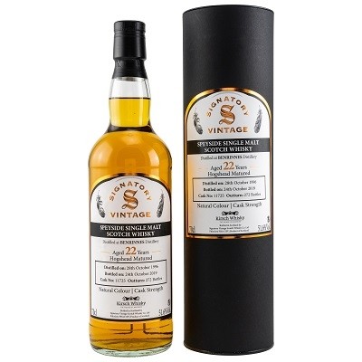 Benrinnes 1996/2019, 51,6%, Signatory Vintage Cask Strenght for Germany