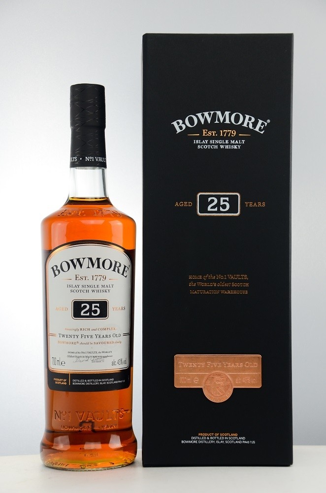 Bowmore 25 Jahre neues Design