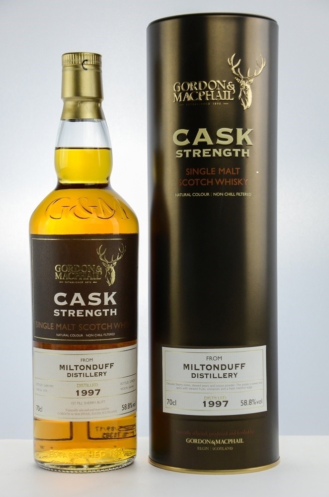 Miltonduff 1997/2017, 58,8%, Gordon&MacPhail, Cask Strenght Collection