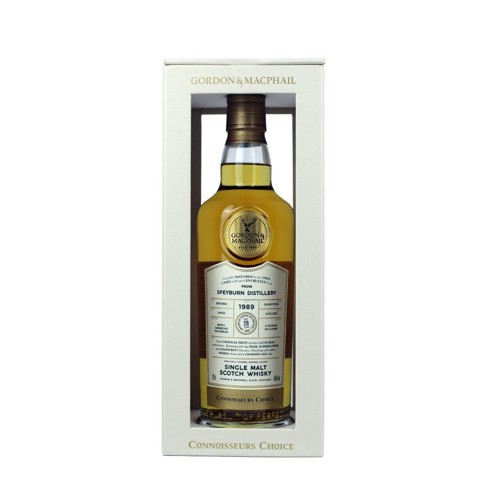 Speyburn 1989/2018, 28 Jahre, 46,0% Connoisseurs Choice Gordon&MacPhail