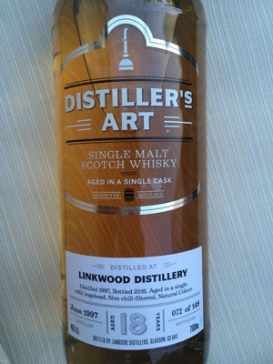 Distiller s Art: Linkwood 18 Jahre, 48%