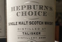 Hepburn s Choice: Talisker 5 Jahr, 46%